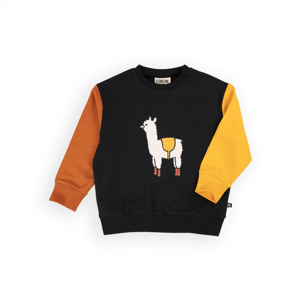 【CarlijnQ】Basic sweater with print スウェット 110/116  | Coucoubebe/ククベベ