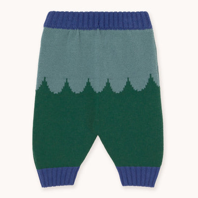 【tinycottons】HOUSES BABY PANT teal パンツ 12m,18m,24m（Sub Image-2） | Coucoubebe/ククベベ
