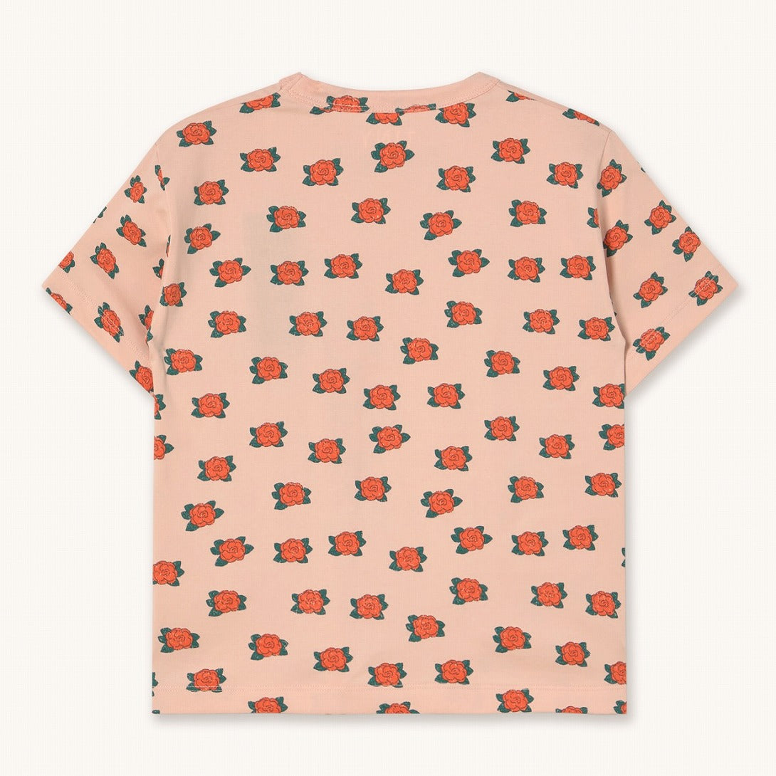 【tinycottons】CAMELIAS TEE wild rose Tシャツ 2y,3y,4y  | Coucoubebe/ククベベ