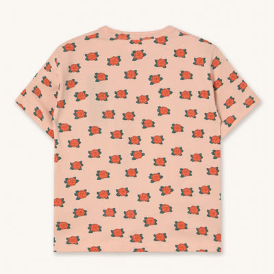 【tinycottons】CAMELIAS TEE wild rose Tシャツ 2y,3y,4y（Sub Image-2） | Coucoubebe/ククベベ