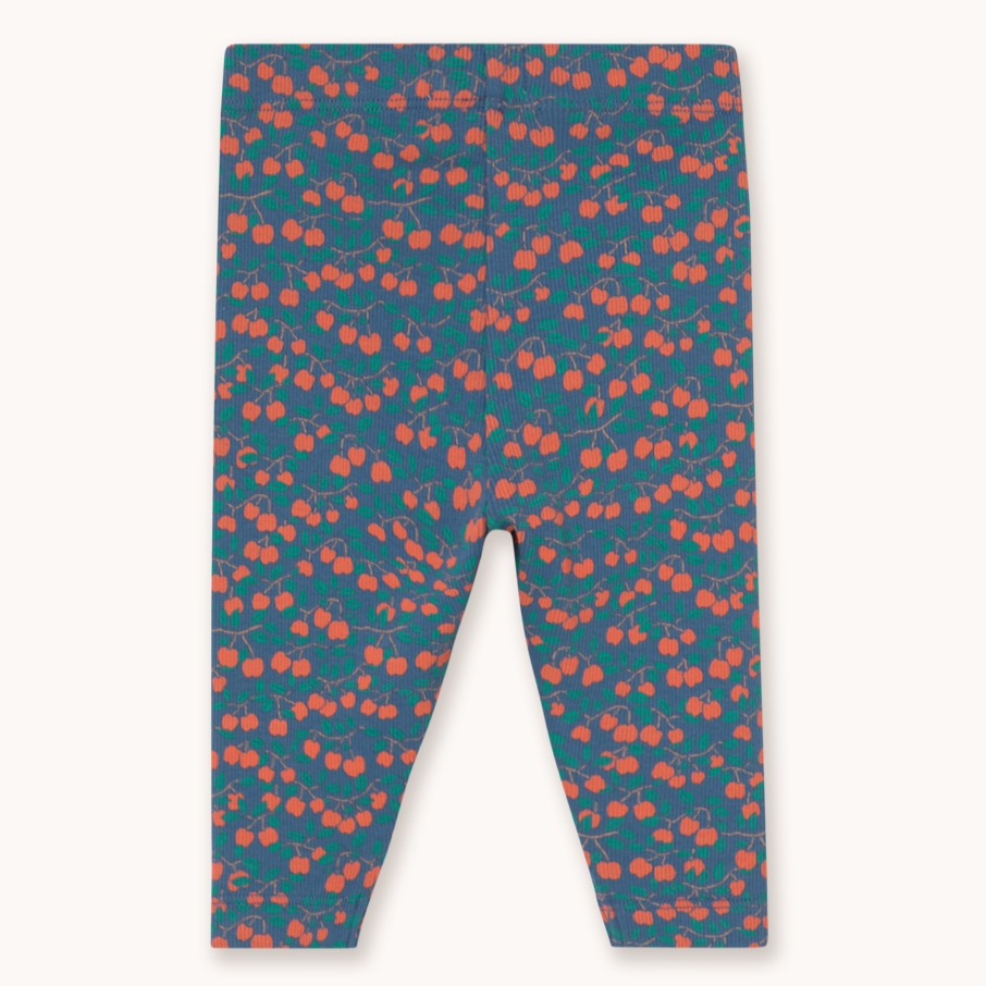 【tinycottons】MINI APPLES RIB BABY PANT light navy パンツ 12m,18m,24m  | Coucoubebe/ククベベ