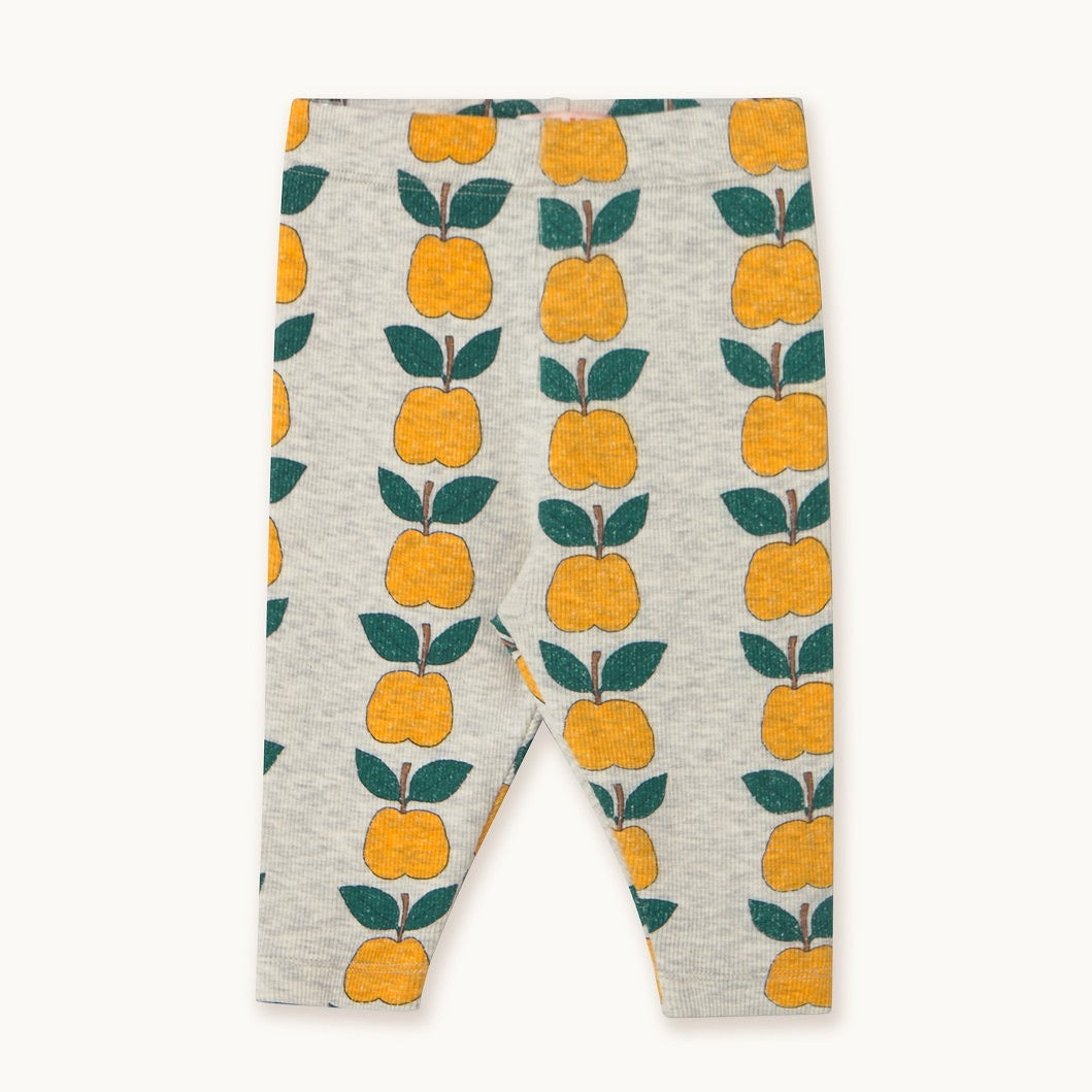 【tinycottons】APPLES RIB BABY PANT light cream heather パンツ 12m,18m,24m  | Coucoubebe/ククベベ