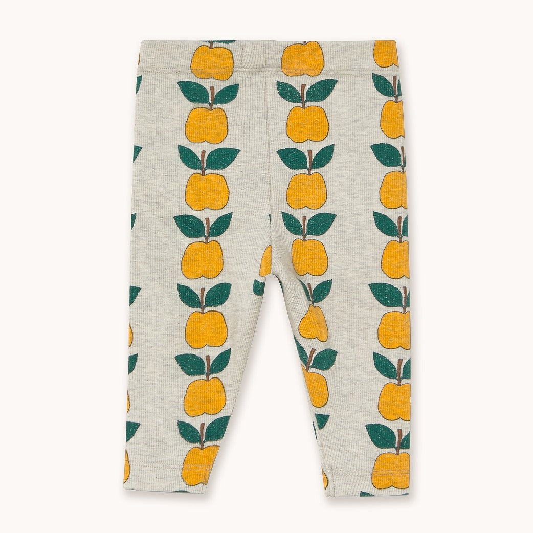 【tinycottons】APPLES RIB BABY PANT light cream heather パンツ 12m,18m,24m  | Coucoubebe/ククベベ