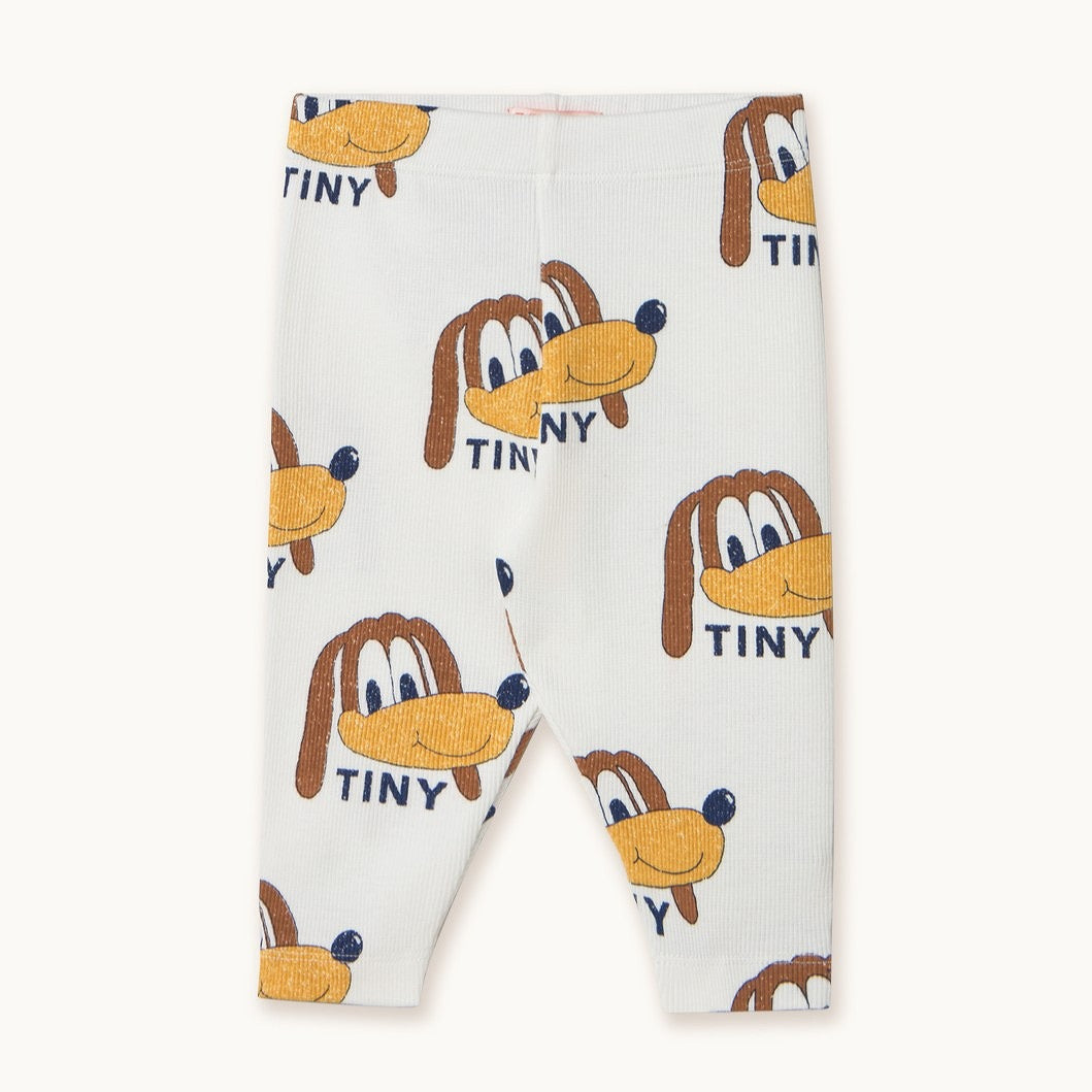 【tinycottons】DOGS RIB BABY PANT off-white パンツ 12m,18m,24m  | Coucoubebe/ククベベ