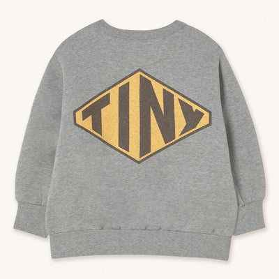 【tinycottons】DIAMOND TINY GRAPHIC SWEATSHIRT medium grey heather スウェット 2y,3y,4y,6y,10y（Sub Image-2） | Coucoubebe/ククベベ