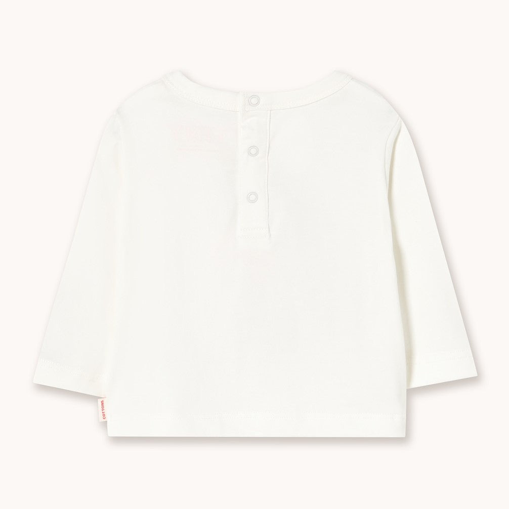 【tinycottons】TINY DOG GRAPHIC BABY TEE off-white Tシャツ 12m,18m,24m  | Coucoubebe/ククベベ