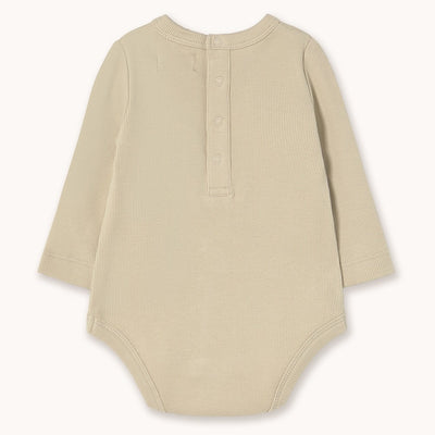 【tinycottons】CHERRY GRAPHIC RIB BODY dark vanilla ロンパース 6m,9m,12m（Sub Image-2） | Coucoubebe/ククベベ