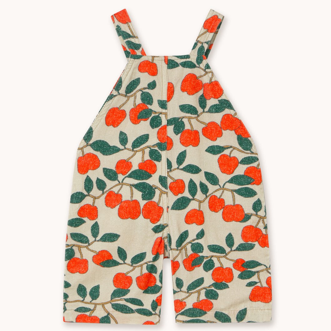 【tinycottons】TINY APPLES BABY DUNGAREE dark vanilla ダンガリー 12m,18m,24m  | Coucoubebe/ククベベ