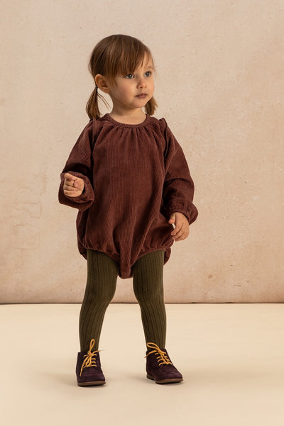 【STUDIO BOHEME】ESMÉE ROMPER PLUM ロンパース 6m,12m,18m（Sub Image-2） | Coucoubebe/ククベベ