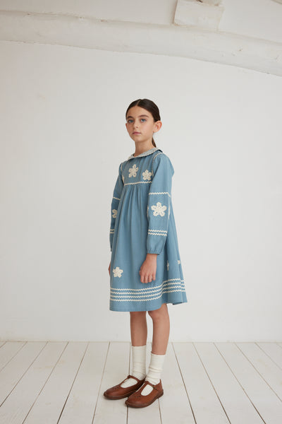 【Bebe Organic】Inga Dress Zigzag Dream ワンピース 2Y,3Y,4Y（Sub Image-3） | Coucoubebe/ククベベ