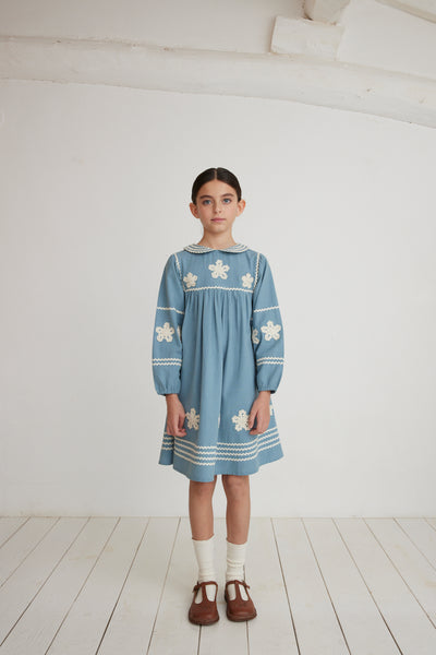【Bebe Organic】Inga Dress Zigzag Dream ワンピース 2Y,3Y,4Y（Sub Image-4） | Coucoubebe/ククベベ