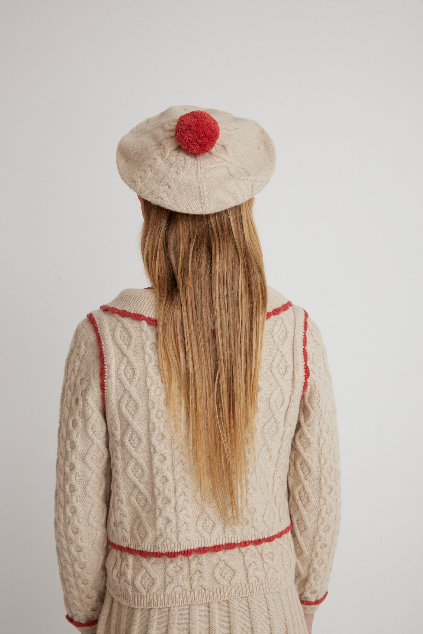 【Bebe Organic】Sienna Vest Natural Knit ベスト 2Y,4Y  | Coucoubebe/ククベベ