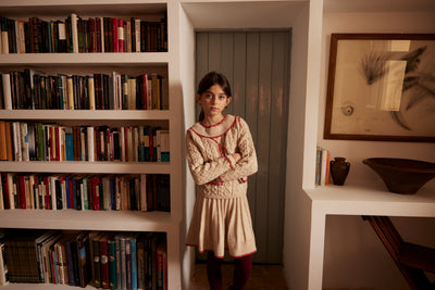 【Bebe Organic】Sienna Skirt Natural Knit スカート 2Y,4Y（Sub Image-8） | Coucoubebe/ククベベ