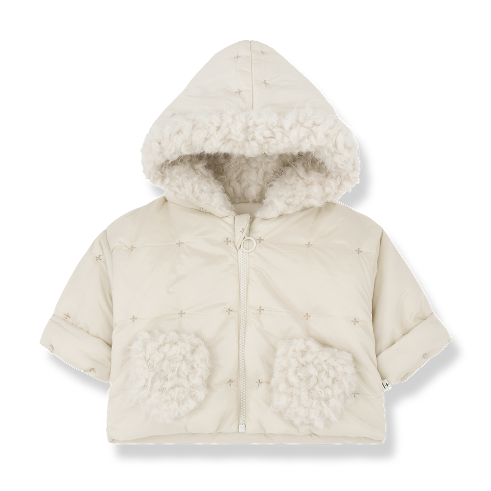 【1＋in the family】BENJAMIN padded jacket ecru ジャケット 18m,24m  | Coucoubebe/ククベベ