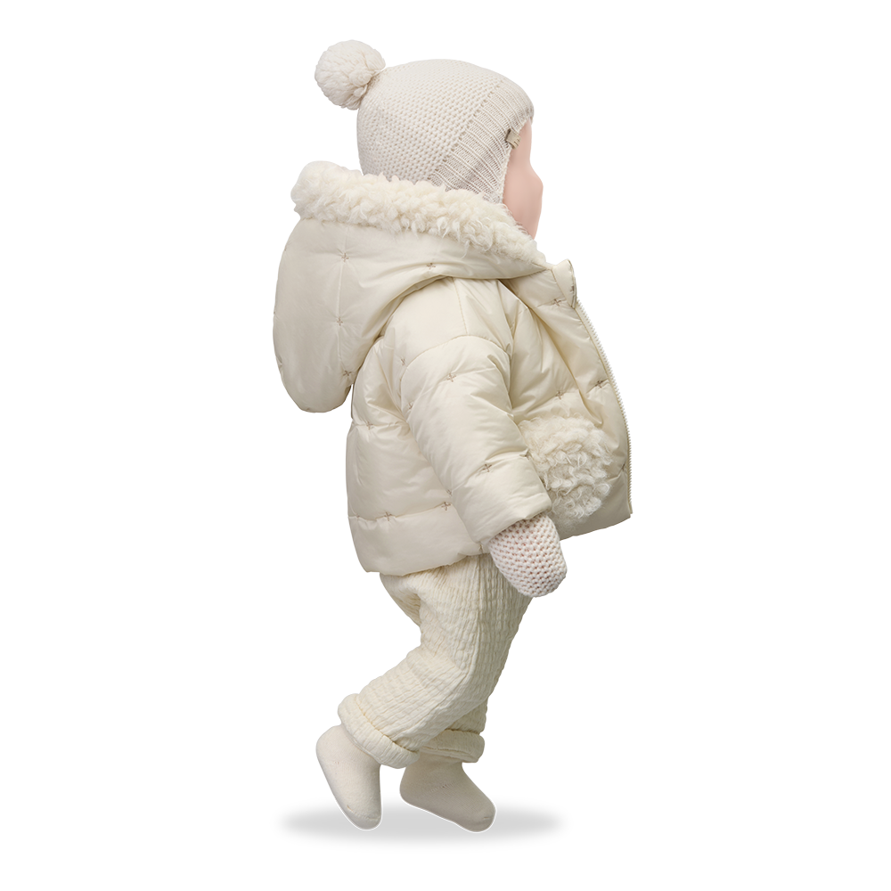 【1＋in the family】BENJAMIN padded jacket ecru ジャケット 18m,24m  | Coucoubebe/ククベベ