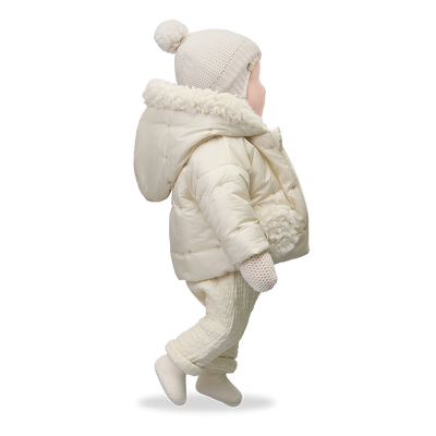 【1＋in the family】BENJAMIN padded jacket ecru ジャケット 18m,24m（Sub Image-4） | Coucoubebe/ククベベ