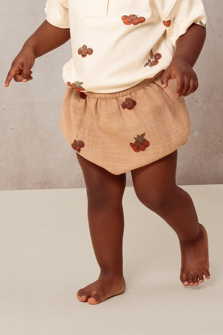 【STUDIO BOHEME】BLOOMERS AMI NOUGAT TOMATO ブルマ 6m,12m,18m,24m  | Coucoubebe/ククベベ