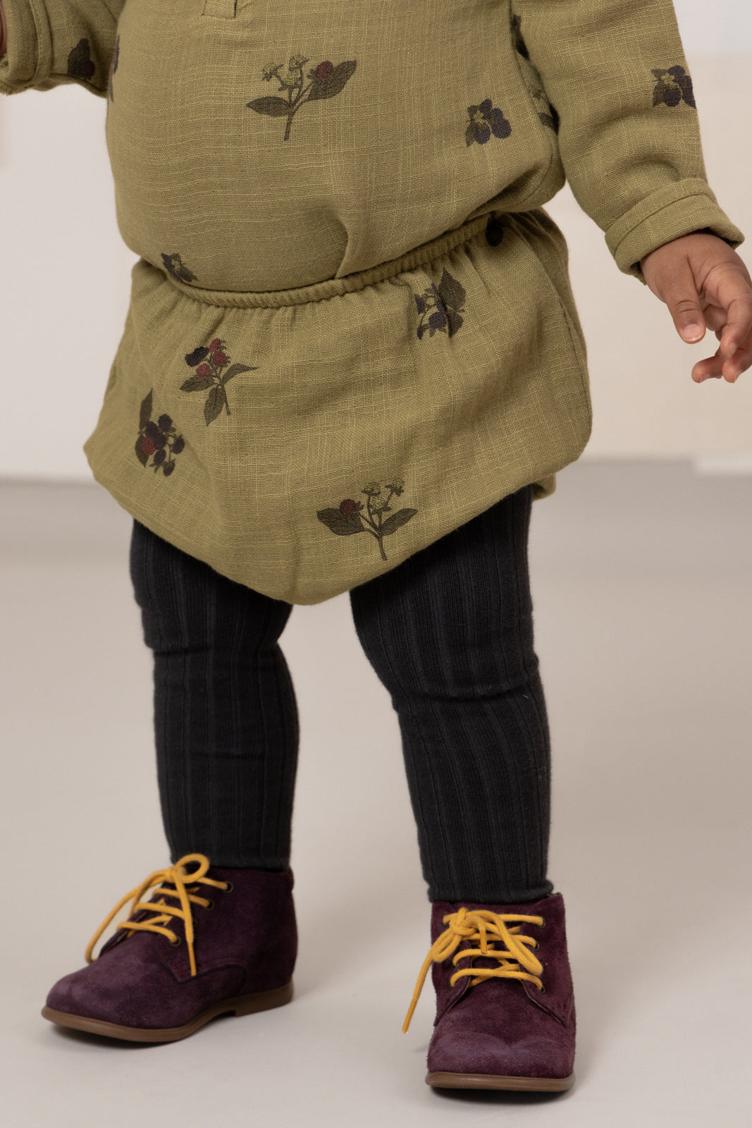 【STUDIO BOHEME】【9月上旬発送】AMI BLOOMER GREEN ALOE/BLACKBERRIES ブルマ 6m,12m,18m  | Coucoubebe/ククベベ