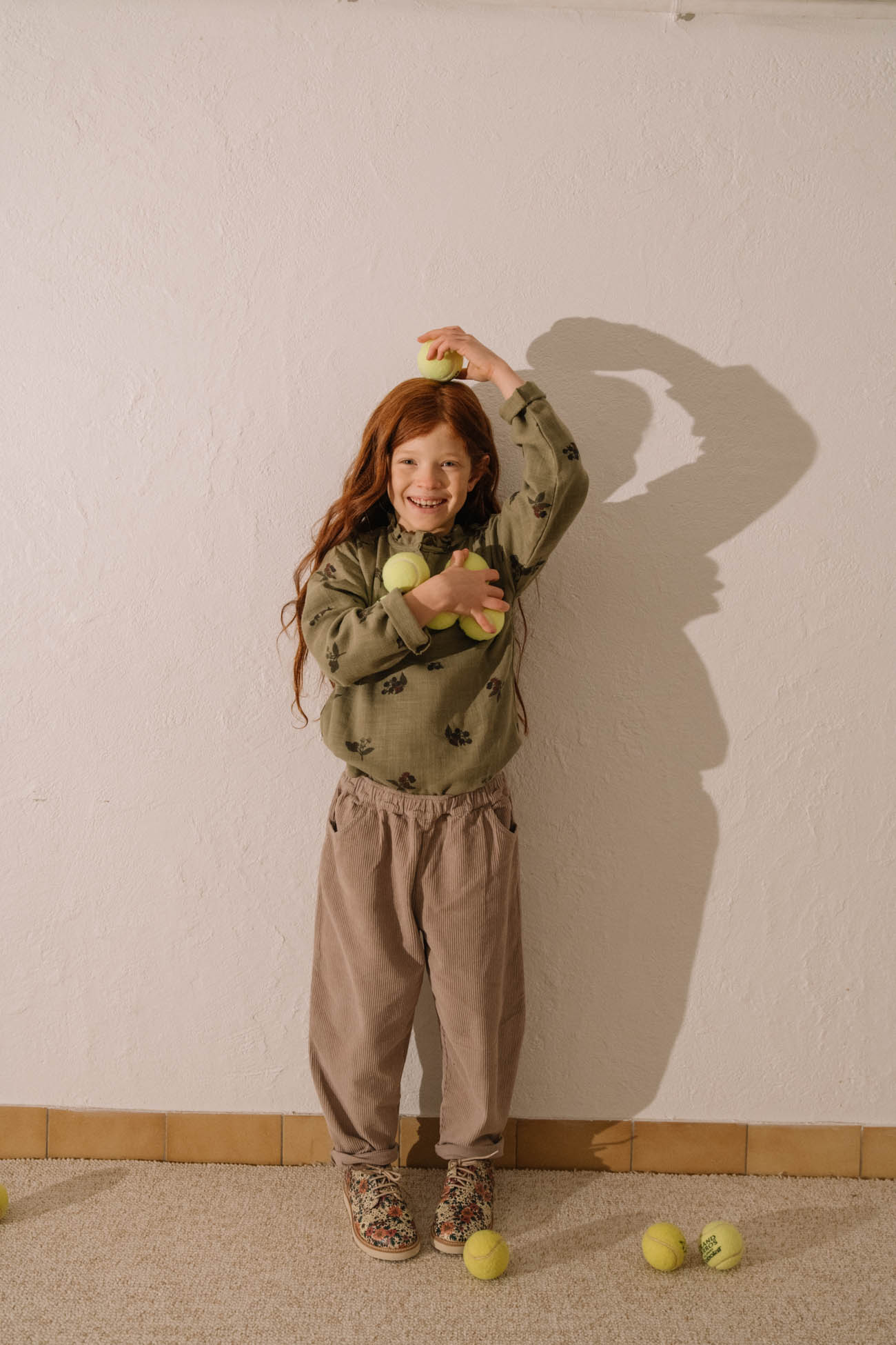 【STUDIO BOHEME】【9月上旬発送】CARROT PANTS LIGHT MAUVE パンツ 12m,18m,24m,36m,4y  | Coucoubebe/ククベベ