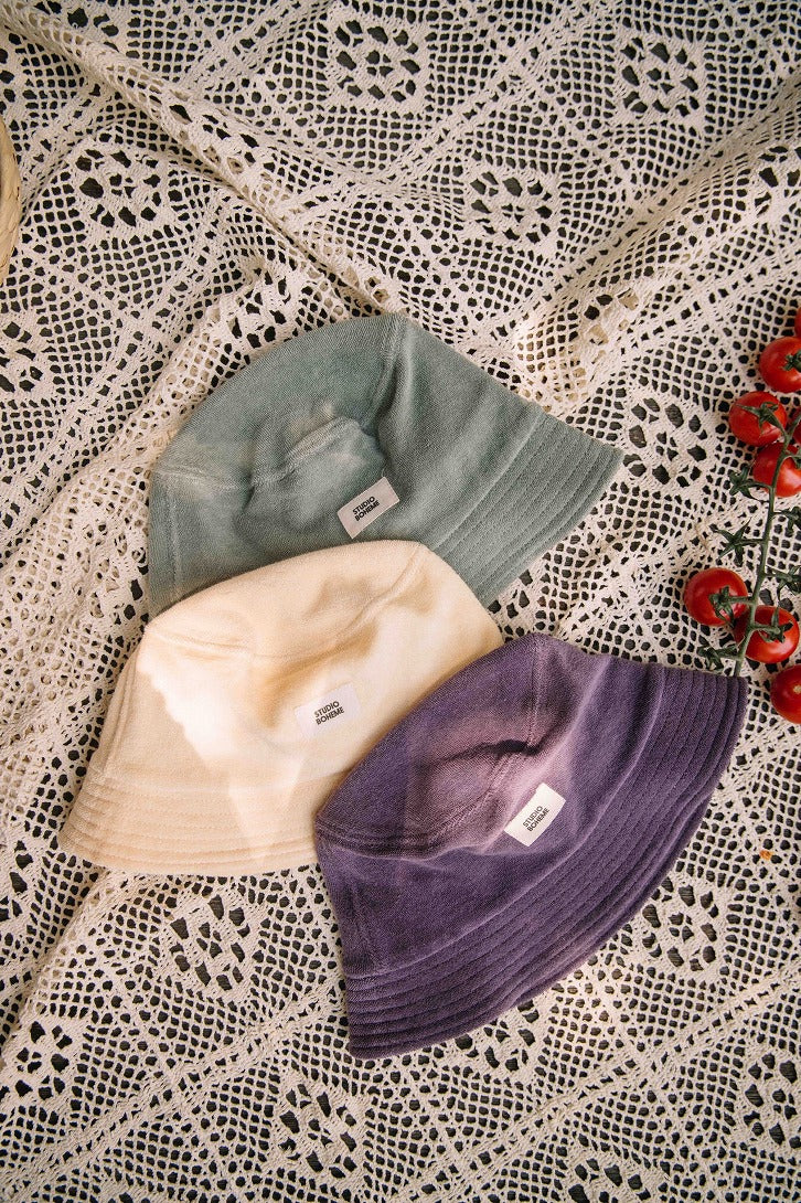 【STUDIO BOHEME】BUCKET HAT NIKO PURPLE 帽子 1/3Y,3/5Y  | Coucoubebe/ククベベ