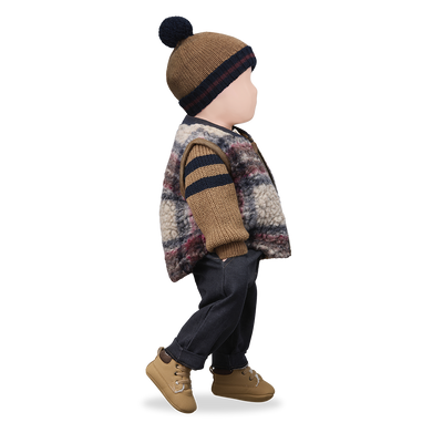 【1＋in the family】BRIAN college beanie castagna 帽子 T2,T3,T4（Sub Image-3） | Coucoubebe/ククベベ