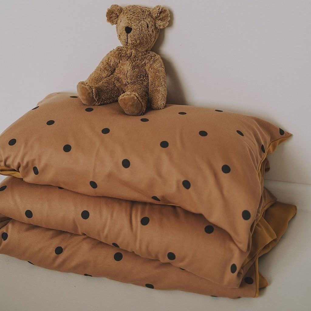【organic zoo】Gold Dots Double Sided Duvet  Cover and Pillowcase Set ベットカバーセット  | Coucoubebe/ククベベ