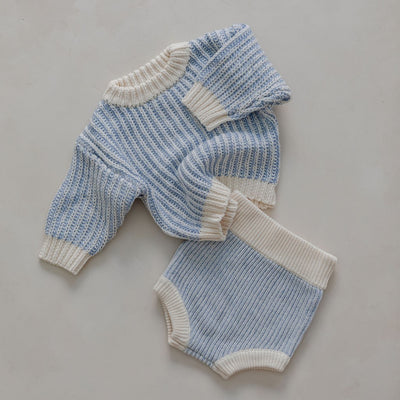 【BELLE&SUN】【30%OFF】Knit Sweater Tide セーター 12-18m,18-24m,2-3y（Sub Image-3） | Coucoubebe/ククベベ