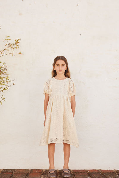 【Bebe Organic】Ronja Dress Whisper ワンピース 2Y,3Y,4Y（Sub Image-2） | Coucoubebe/ククベベ