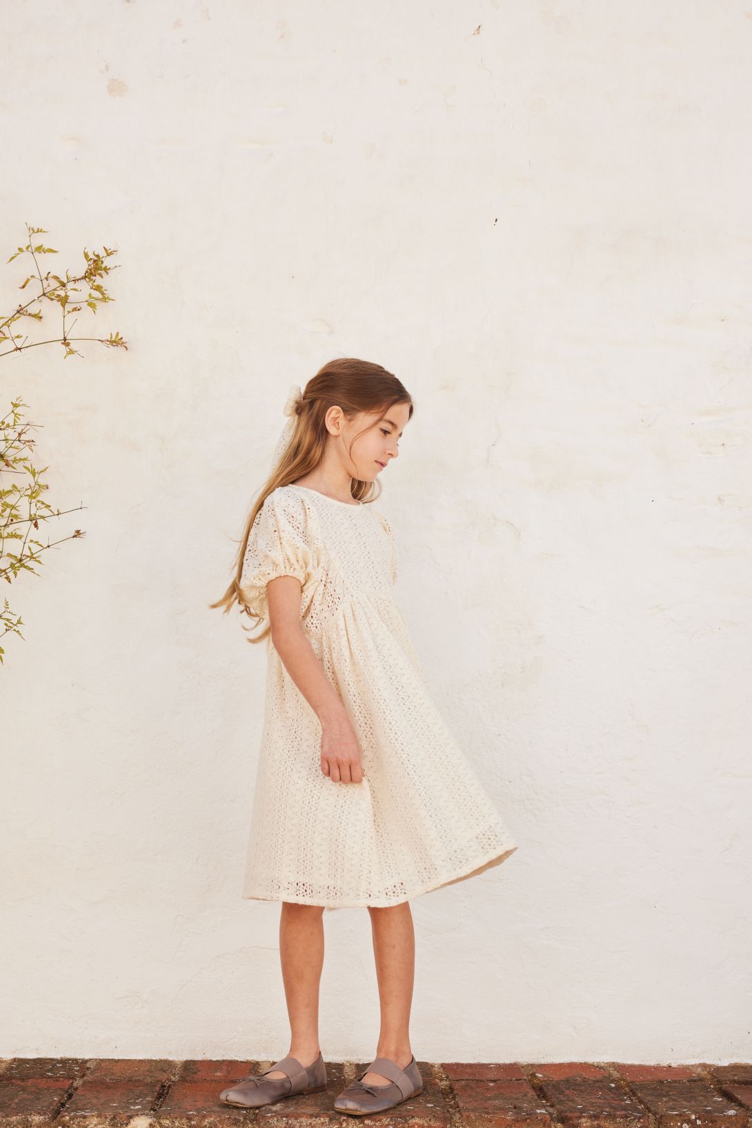 【Bebe Organic】Ronja Dress Whisper ワンピース 2Y,3Y,4Y  | Coucoubebe/ククベベ