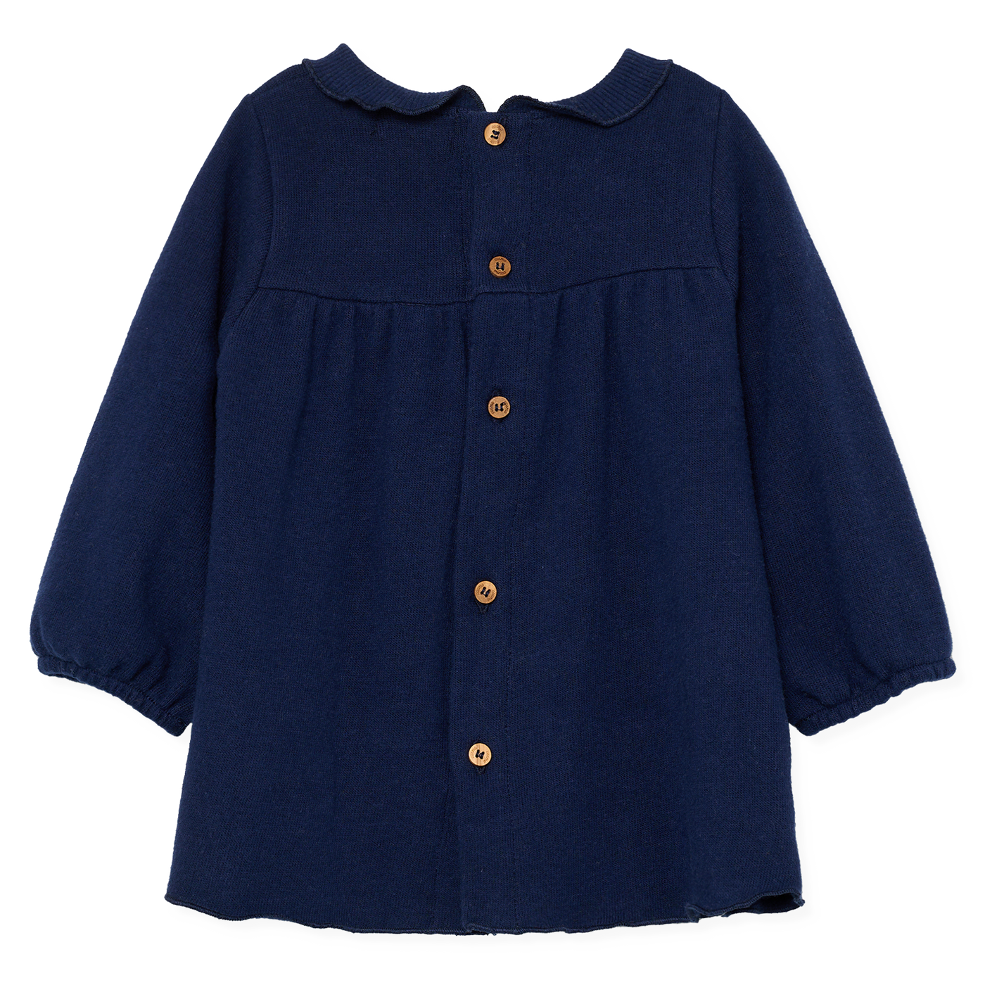 【COZMO】Soft knit baby dress Navy ワンピース 18m,24m,36m  | Coucoubebe/ククベベ