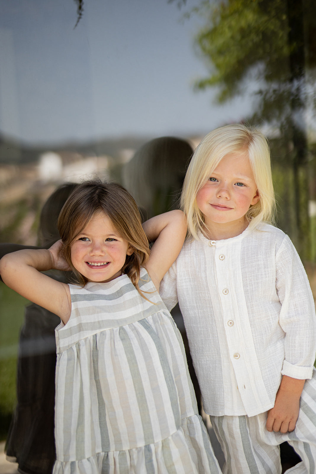 1＋in the family】【30%OFF】CALONGE beige ワンピース 12m,18m,24m 