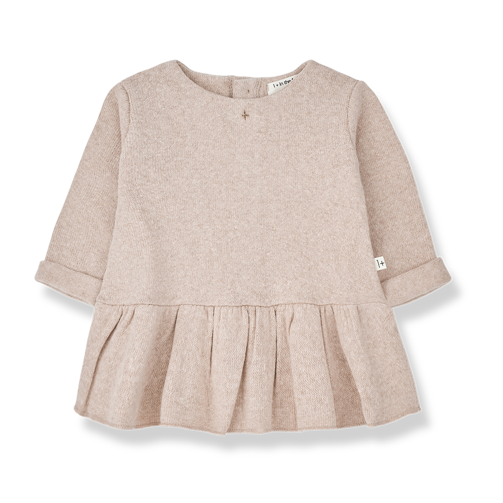 【1＋in the family】【40%OFF】CECILE nude ワンピース 12m,18m,24m  | Coucoubebe/ククベベ