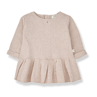 【1＋in the family】【40%OFF】CECILE nude ワンピース 12m,18m,24m（Sub Image-1） | Coucoubebe/ククベベ