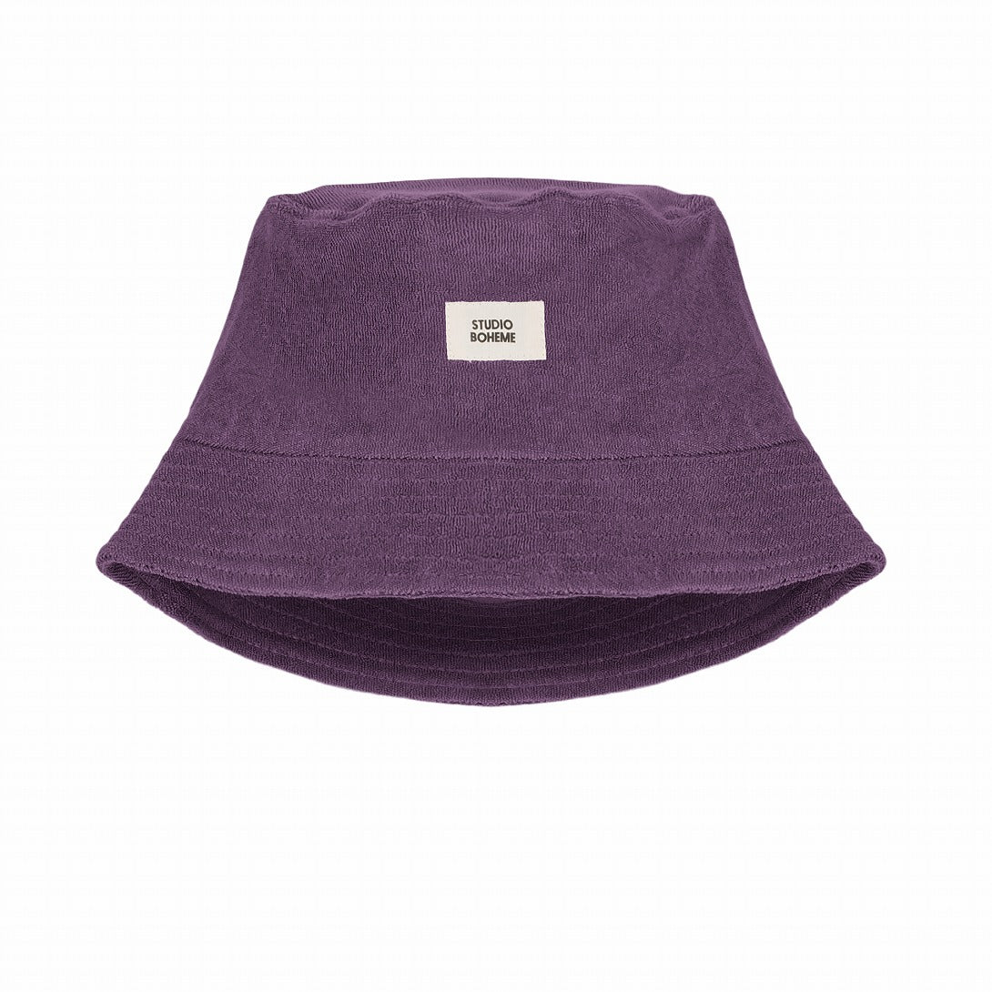 【STUDIO BOHEME】BUCKET HAT NIKO PURPLE 帽子 1/3Y,3/5Y  | Coucoubebe/ククベベ