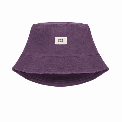 【STUDIO BOHEME】BUCKET HAT NIKO PURPLE 帽子 1/3Y,3/5Y（Sub Image-1） | Coucoubebe/ククベベ