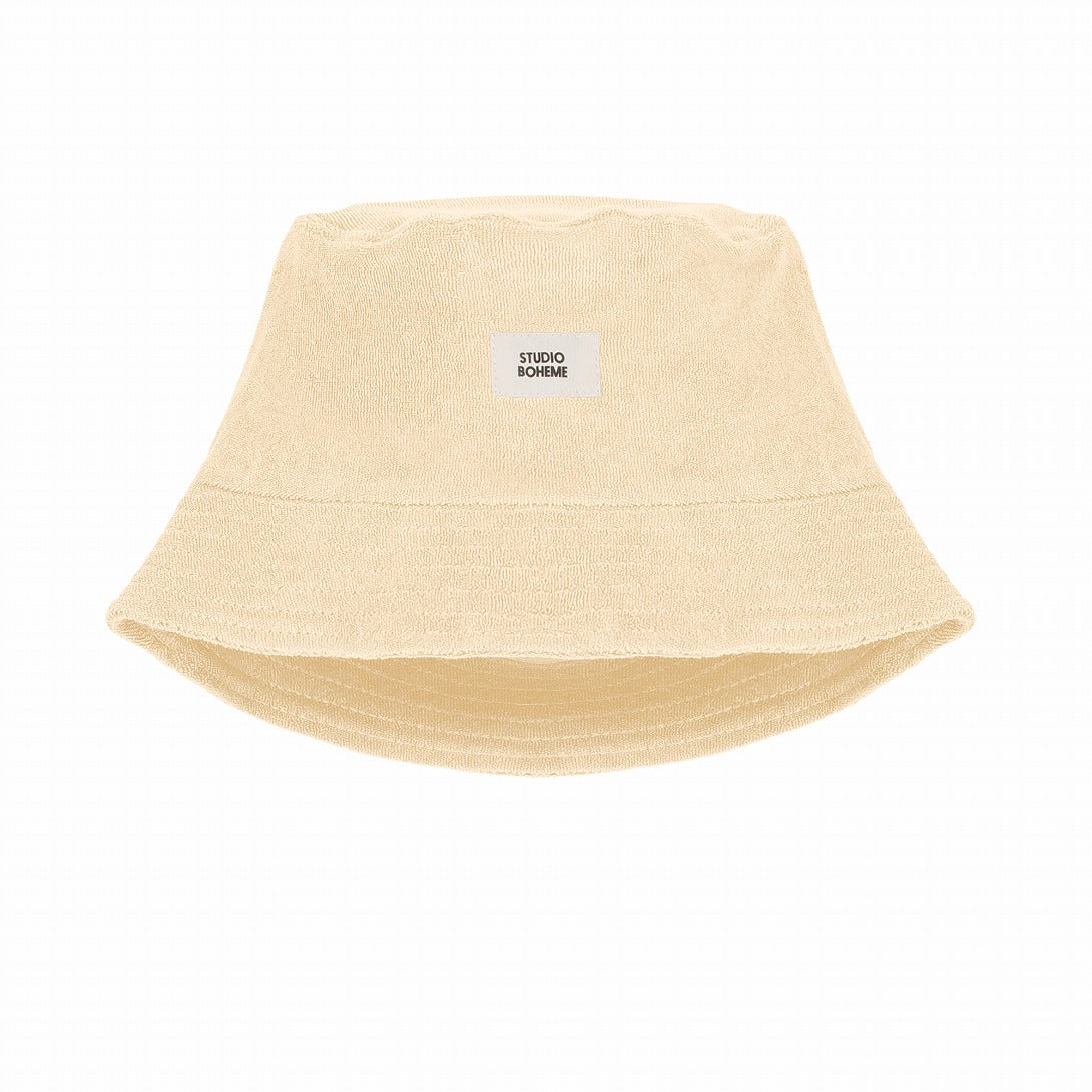 【STUDIO BOHEME】BUCKET HAT NIKO VANILLA 帽子 1/3Y,3/5Y  | Coucoubebe/ククベベ