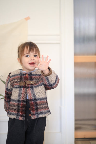 【1＋in the family】CHARLOTTE girly jacket dark-blue ジャケット 18m,24m,36m（Sub Image-3） | Coucoubebe/ククベベ