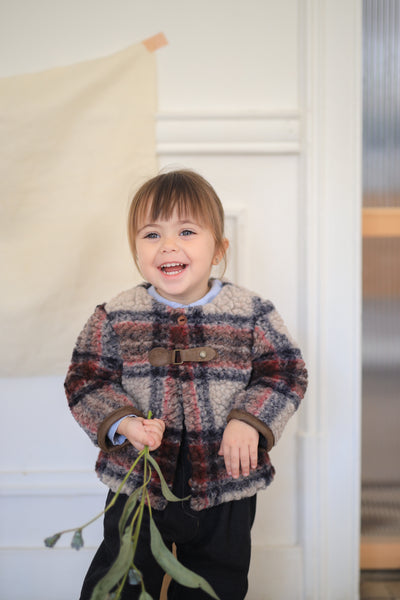 【1＋in the family】CHARLOTTE girly jacket dark-blue ジャケット 18m,24m,36m（Sub Image-5） | Coucoubebe/ククベベ