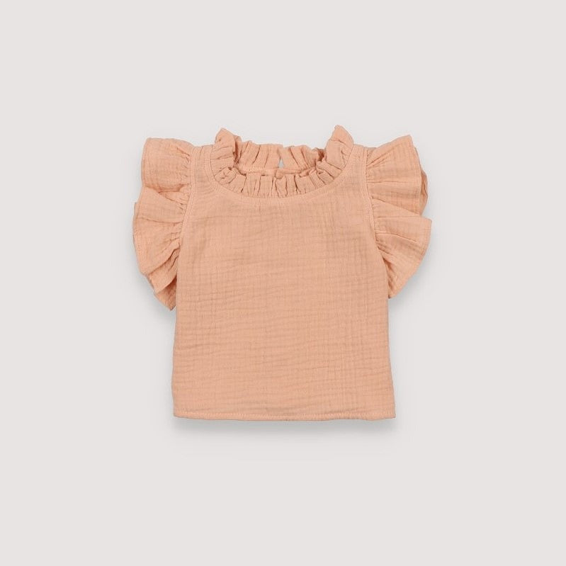 【the new society】【30%OFF】Coachella Baby Blouse Rosedown ブラウス 12m,18m,24m  | Coucoubebe/ククベベ