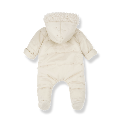 【1＋in the family】COHEN padded suit ecru ロンパース 9m,12m（Sub Image-2） | Coucoubebe/ククベベ