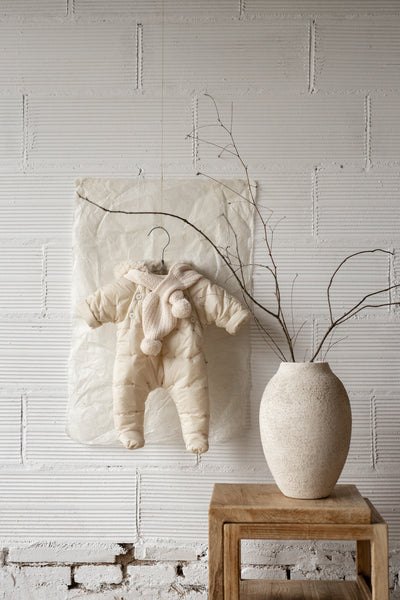 【1＋in the family】COHEN padded suit ecru ロンパース 9m,12m（Sub Image-4） | Coucoubebe/ククベベ