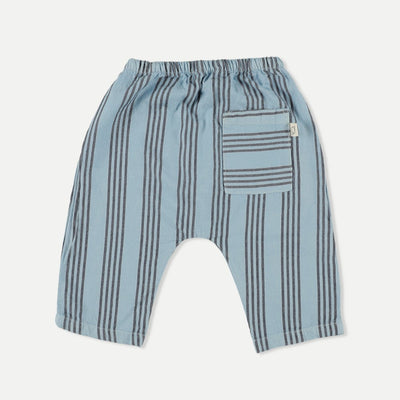 【my little cozmo】【30%OFF】Vintage stripes baby pants Blue パンツ 12m,18m,24m（Sub Image-2） | Coucoubebe/ククベベ