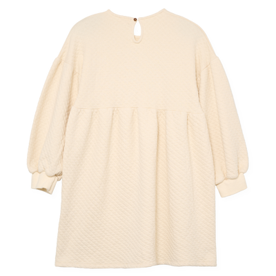 【COZMO】Quilted dress Ivory ワンピース 2y,3y,4y（Sub Image-2） | Coucoubebe/ククベベ