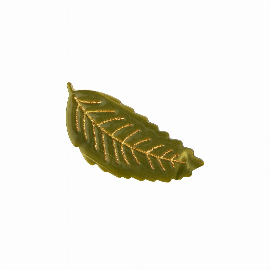 【Coucou Suzette】Chestnut Leaf Hair Clip 栗の葉ヘアクリップ  | Coucoubebe/ククベベ