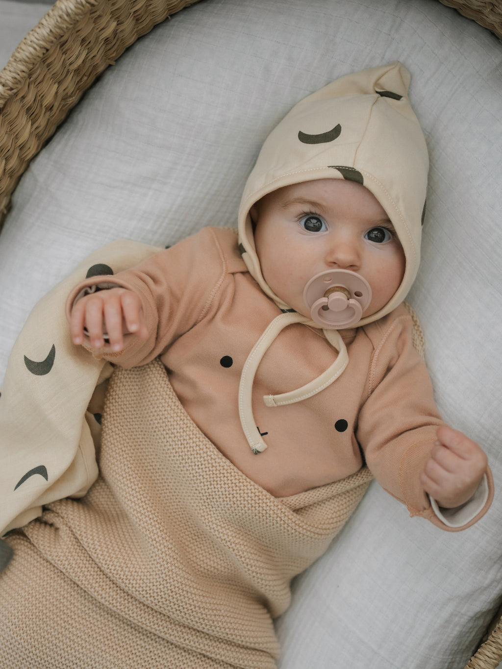 【organic zoo】Clay BUNNY Playsuit ロンパース 0-3M  | Coucoubebe/ククベベ