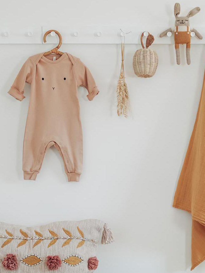 【organic zoo】Clay BUNNY Playsuit ロンパース 0-3M  | Coucoubebe/ククベベ