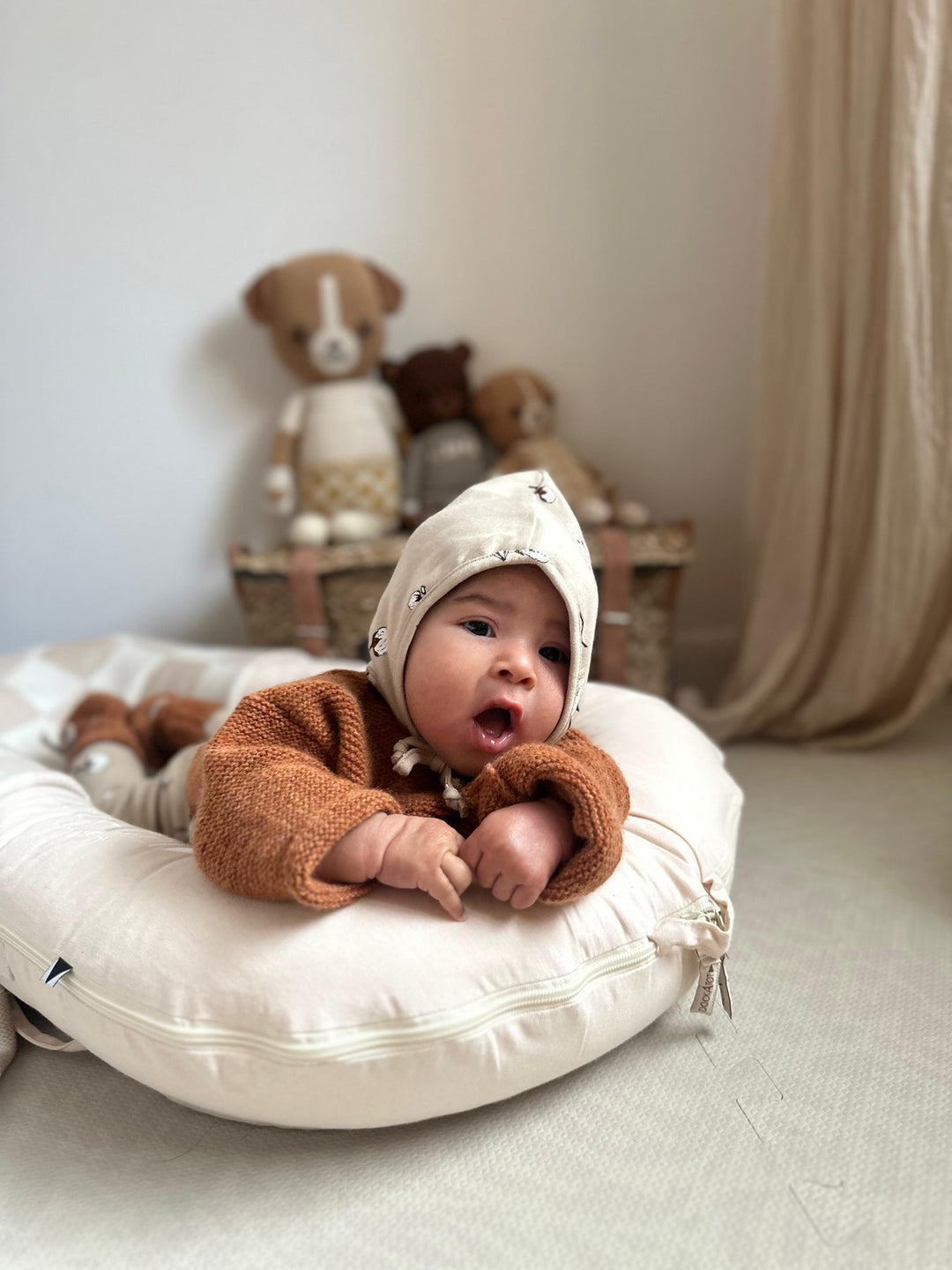 organic zoo】Cottonfield Pixie Bonnet ボンネット 0-3M,3-6M,6-12M