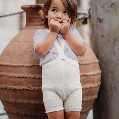 【SILLY Silas】Shorty Tights Collection Cream Blend ショーティータイツ 0-1y,1-2y,2-3y（Sub Image-3） | Coucoubebe/ククベベ