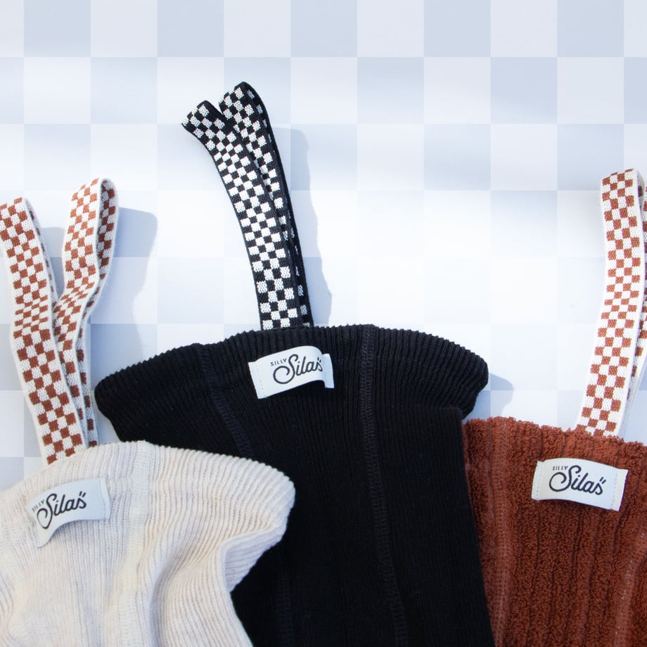 【SILLY Silas】Footless Collection Cream Blend Checked レギンス 6-12m,1-2y,2-3y  | Coucoubebe/ククベベ