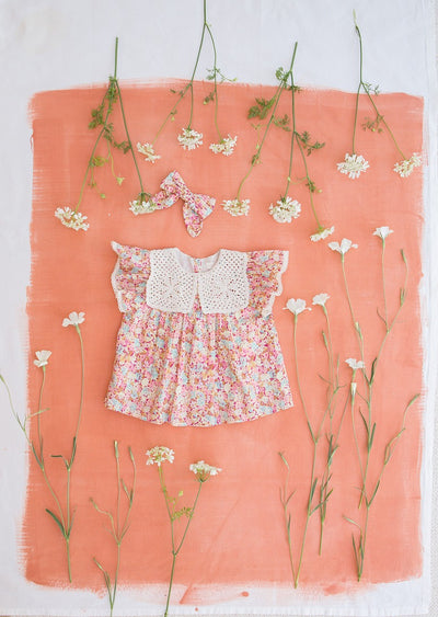 【LOUISE MISHA】【30%OFF】Dress Warisa Pink Sweet Pastel ワンピース 24m,3y,4y（Sub Image-9） | Coucoubebe/ククベベ